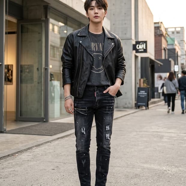 DSQUARED2 디스퀘어드2 클래식 케니 진 블랙 워싱 청바지