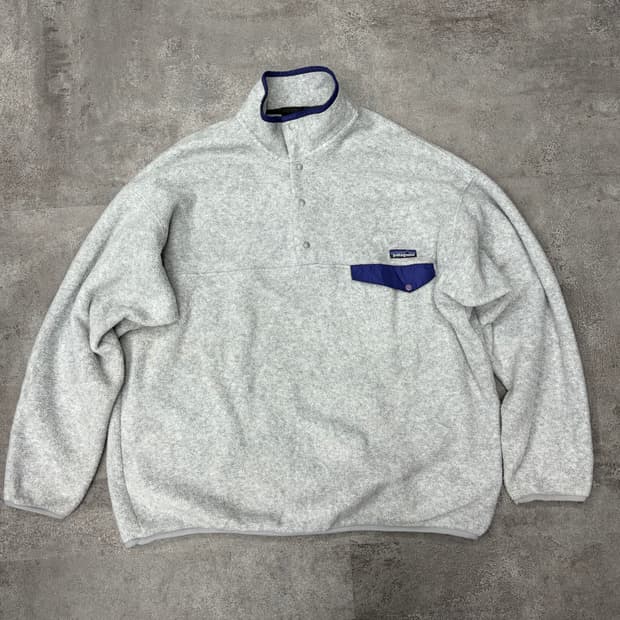 90s 파타고니아 신칠라 플리스 그레이