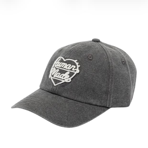 휴먼 메이드 6 패널 캡 #1 블랙