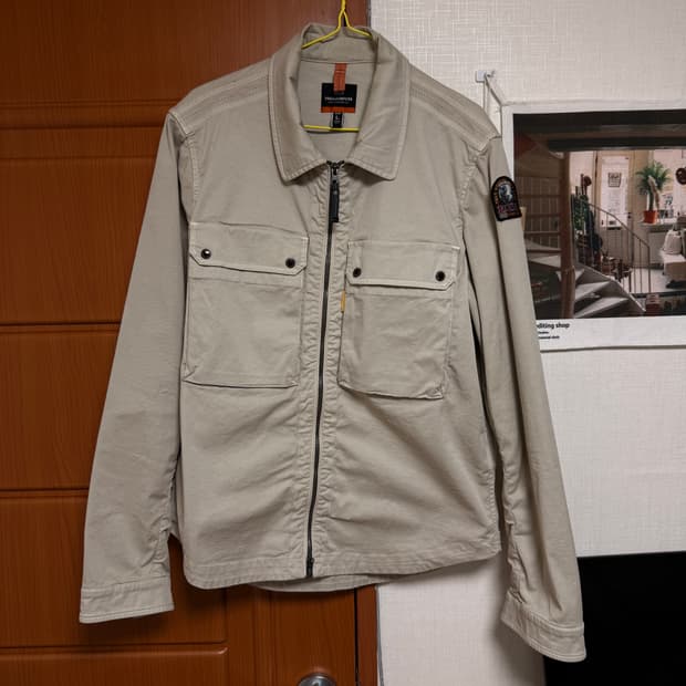 파라점퍼스 셔츠 집업 자켓 L