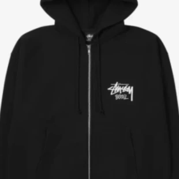 (새상품)스투시 Stock Seoul 후드집업
블랙
