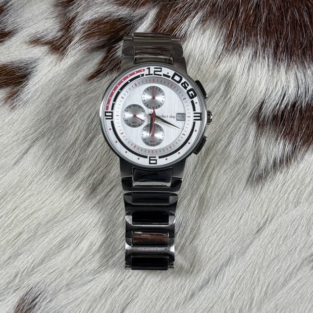 00‘s 빈티지 돌체 앤 가바나 크로노 손목 시계