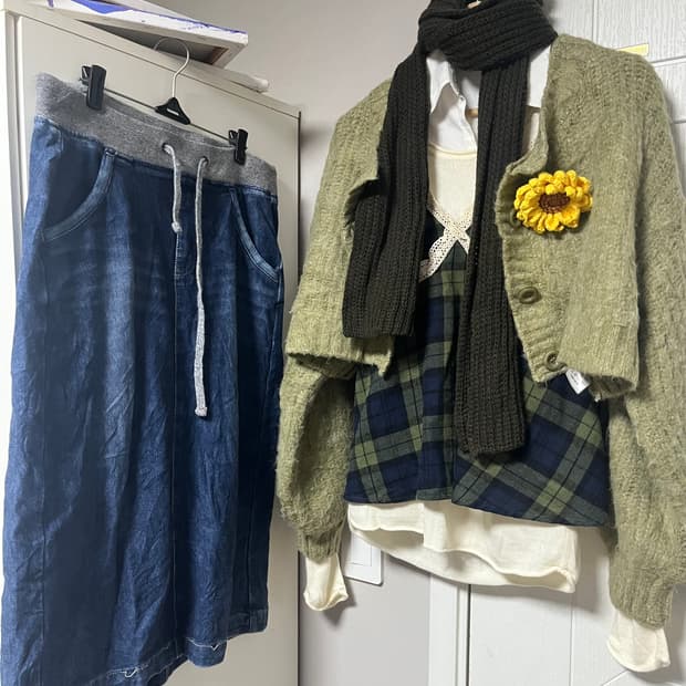 🌻말차 모리룩 코디세트