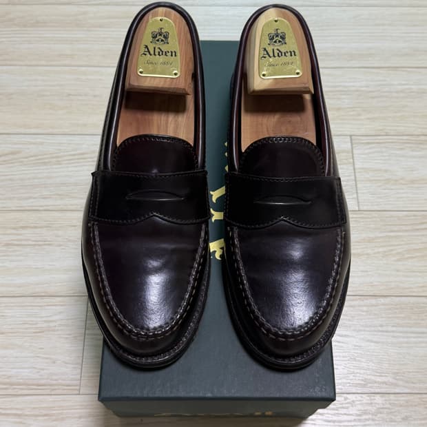Alden 알든 986 컬러8 코도반 페니 로퍼 US 6.5d (250)