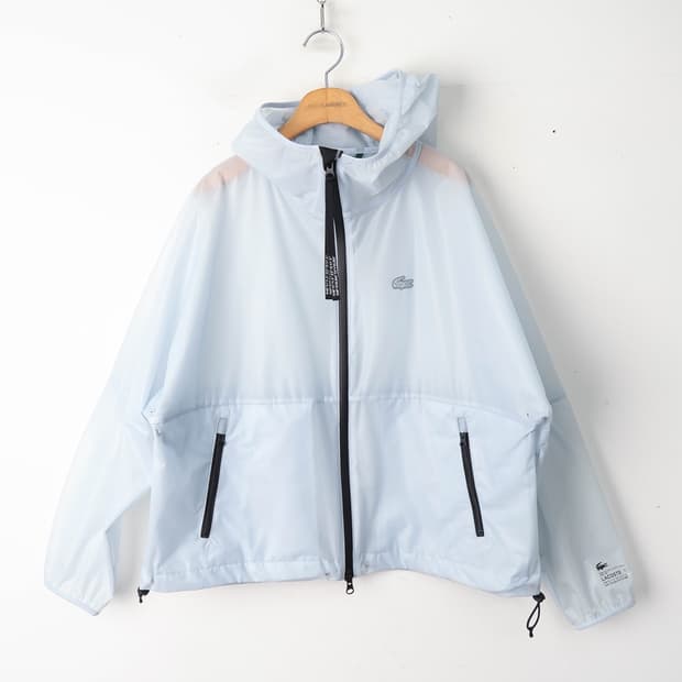 55/라코스테 ACTIVE 투명 윈드브레이커