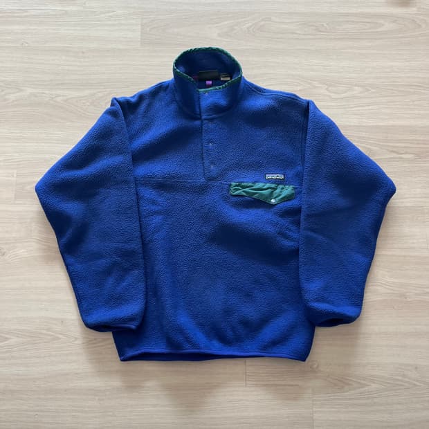 [XS] 90s 빈티지 파타고니아 신칠라 퍼플 블루