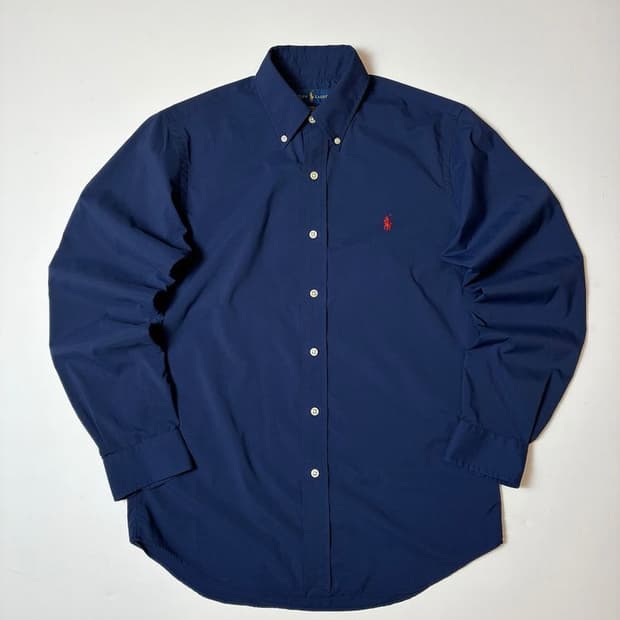 폴로 랄프로렌 나일론 솔리드 로고 셔츠 PN8866