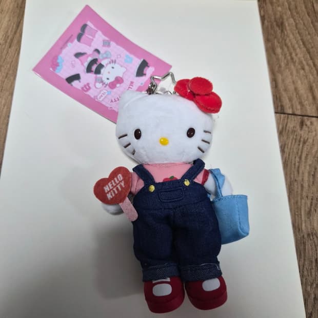 레어템 롱다리키티 키링