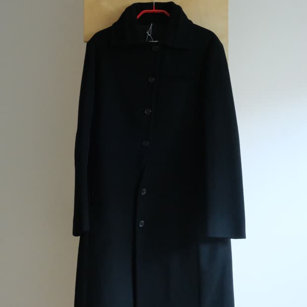 JIL SANDER Asymmetric Button Wrap Coat