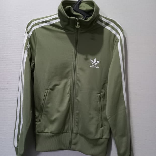 아디다스 희귀 카키 트랙탑 저지 져지집업 80~85