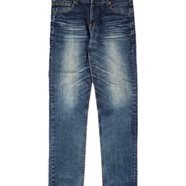 MLB 워싱 스트레이트 데님