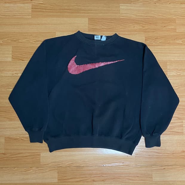 빈티지 나이키 스우시 빅로고 크루넥 XXL 2XL