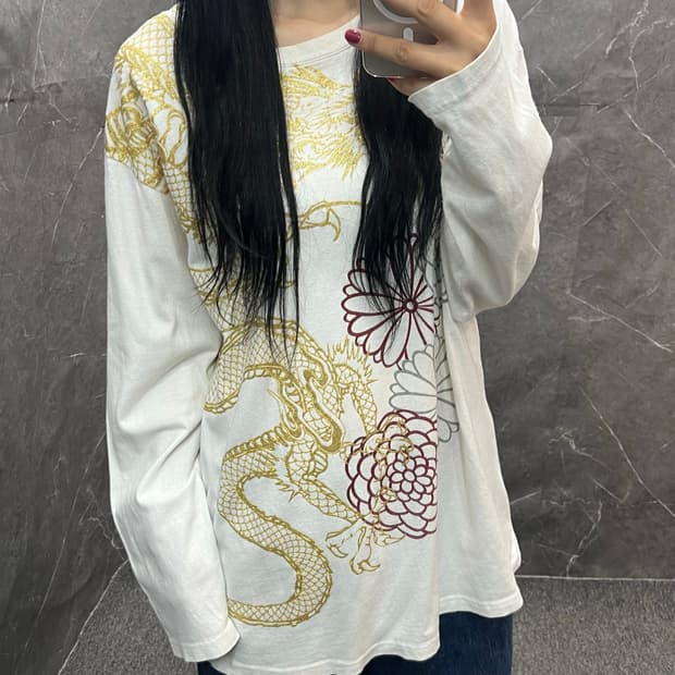 Vintage 롱슬리브 s196