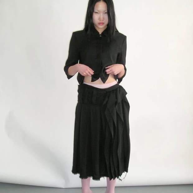 구매@@ 애옹쓰 2025 Offbeat pleats skirt