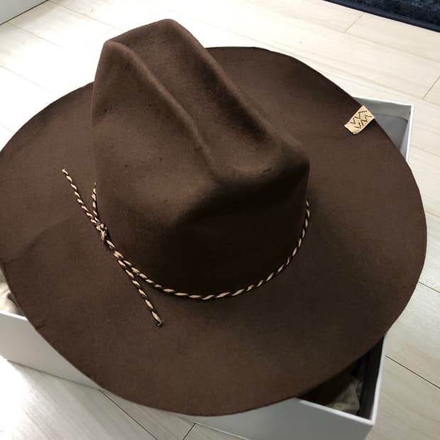 Visvim 22fw cowboy hat