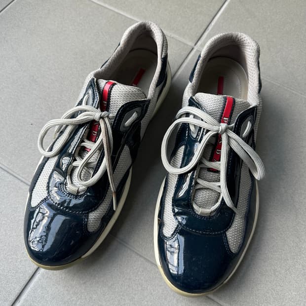 [280] 프라다 아메리카컵 og 네이비 유광