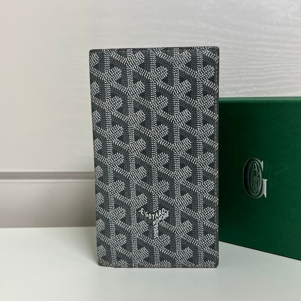 [정품] 고야드 생로슈 장지갑 그레이