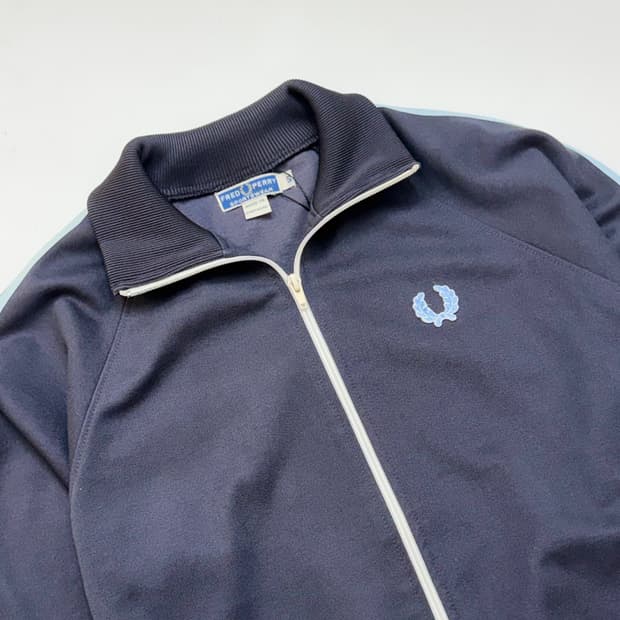 Fred Perry 프레드페리 스트라이프 테잎 네이비 트랙탑 자켓