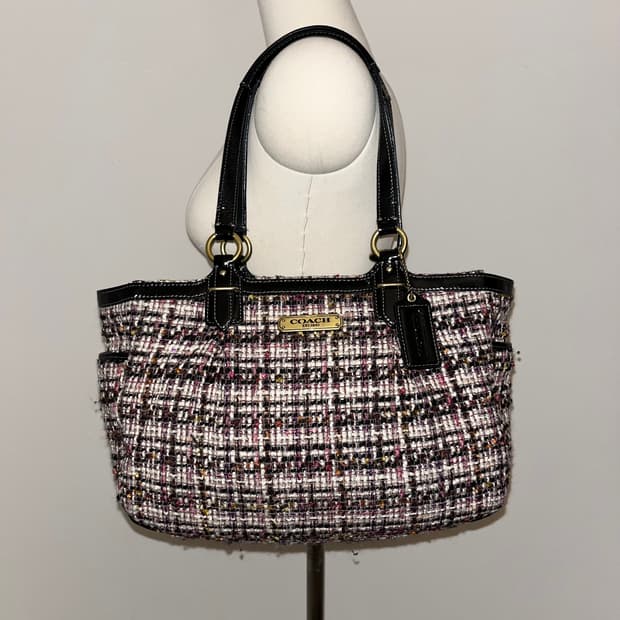 Coach Tweed Shoulder bag