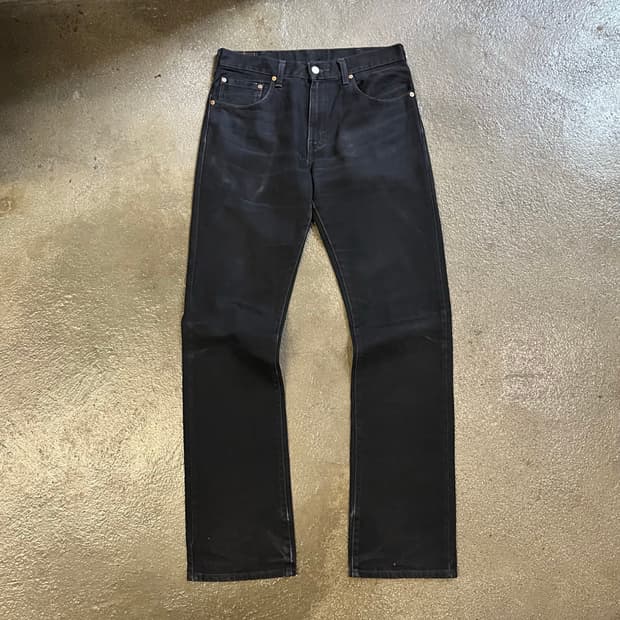 Levis517 블랙 데님 부츠컷 (32x36)