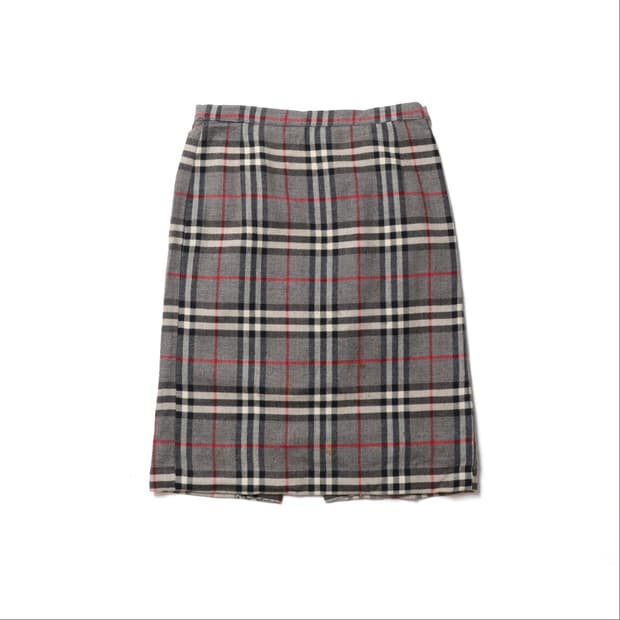 버버리 Burberrys Nova Check Skirt 
