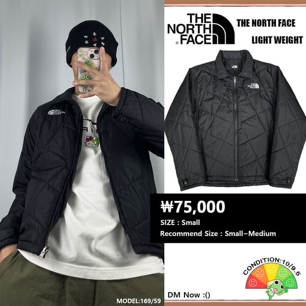 <노스페이스 경량패딩> No.1274