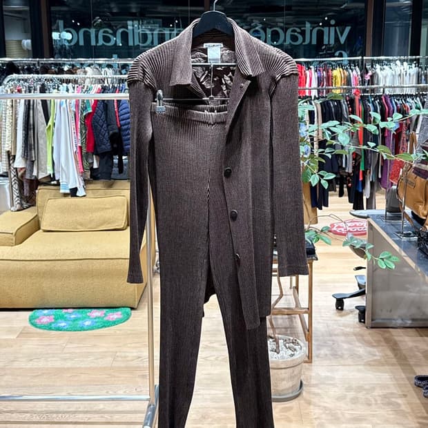 이세이미야케 브라운 링컬 셋업