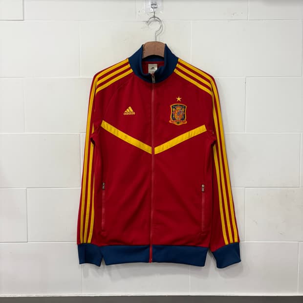 아디다스 스페인 축구 국가대표팀 트랙탑 져지