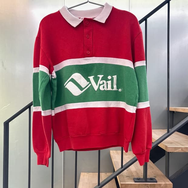 Vail 빈티지 럭비 티셔츠 맨투맨