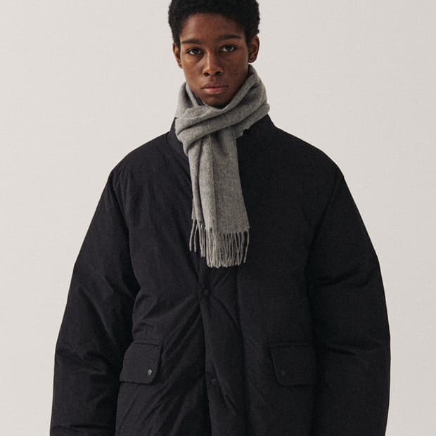 토마스모어 블랙 숏패딩 