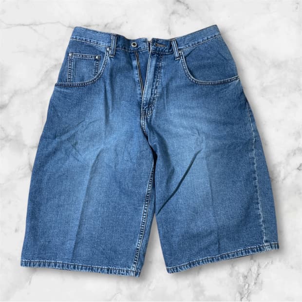 빈티지 - 데님 쇼트팬츠