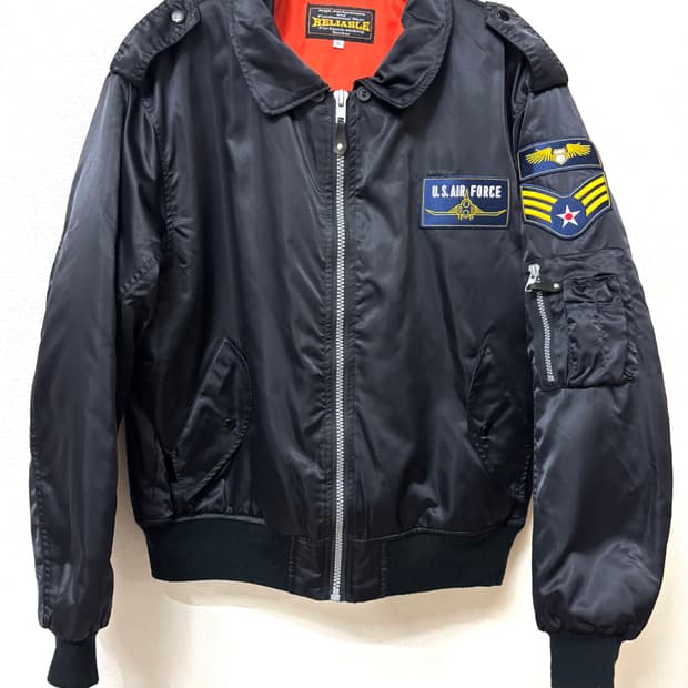 RELIABLE Japanese VTG MA-1 플라이트 자켓