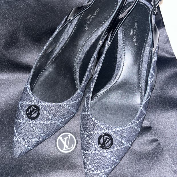 루이비통  슬링백 구두