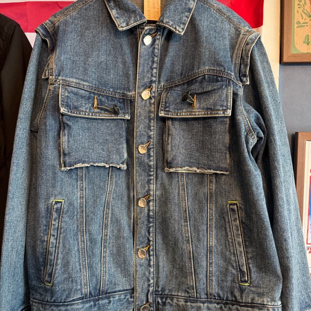 아더에러 20ss 리벳 청자켓 A1사이즈