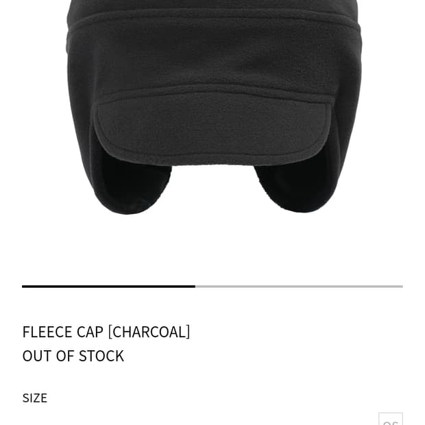 산산기어  fleece cap