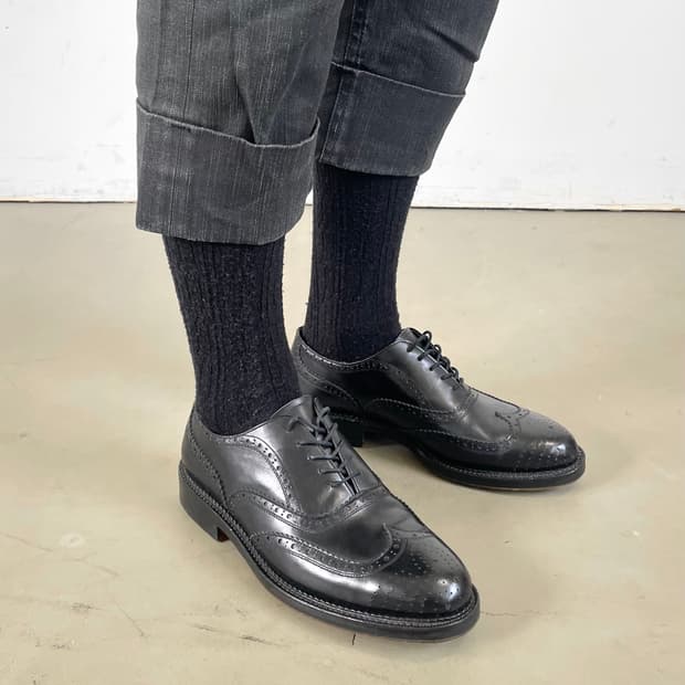 Y’s for men 윙팁 더비 슈즈