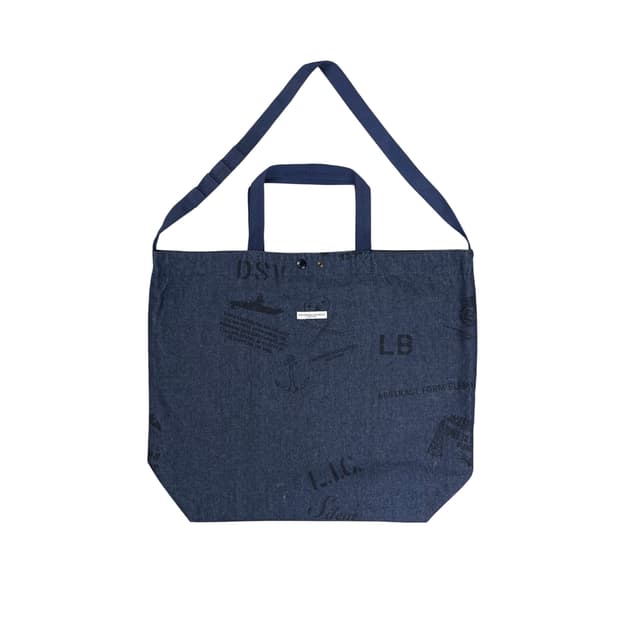 reversible carry all tote bag