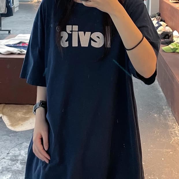 리바이스 USA 빅로고 빈티지 반팔 H60