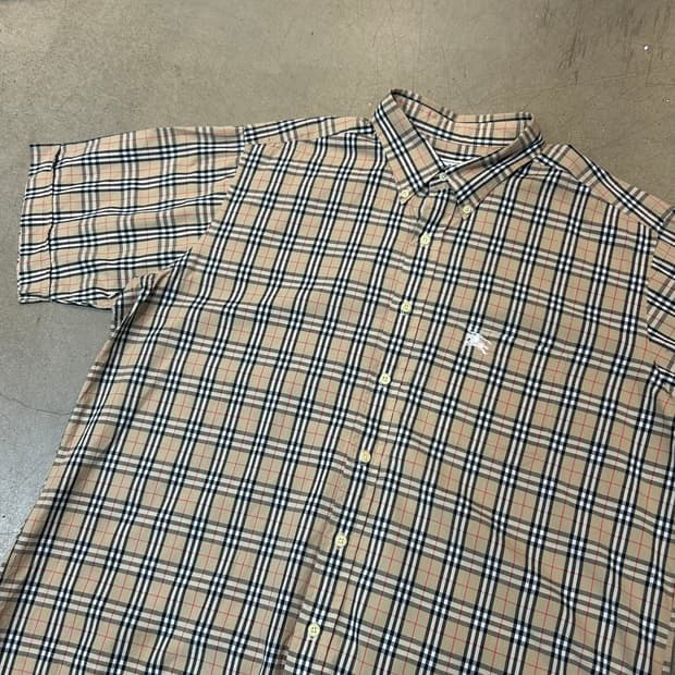 XL 버버리 노바체크 셔츠