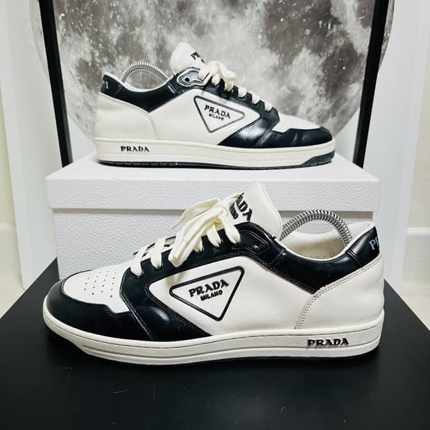 정품 6) 프라다 로고 디스트릭스 스니커즈 255~260