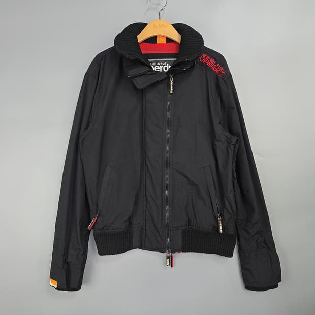 수퍼드라이(Superdry) 윈드봄버 나일론 자켓 L