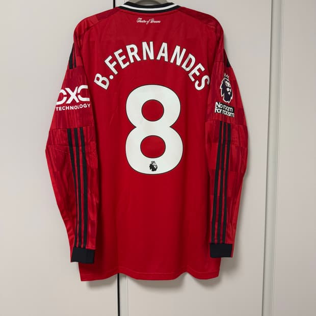 25-26 맨체스터 유나이티드 홈 L/S 국내XL 브루노 페르난데스 판매