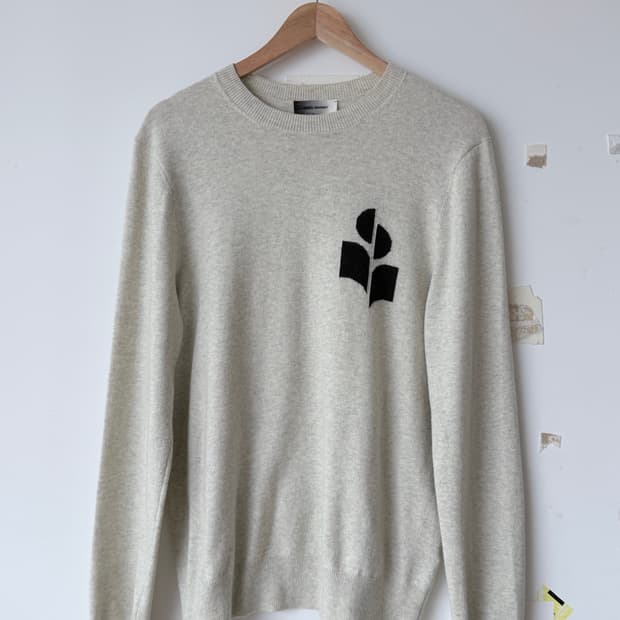 이자벨마랑 Isabel Marant 시그니처 로고 니트 M