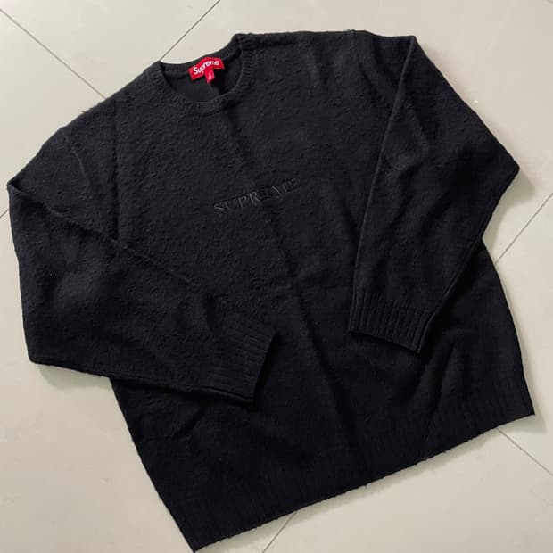 supreme pilled sweater 니트