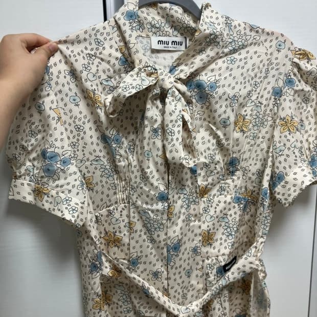 미우미우 여름 원피스