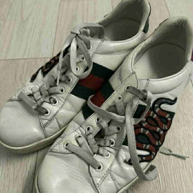 구찌 스네이크 신발