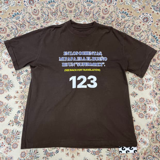 리빙톤 르아 레비스 123 반팔 티셔츠 3