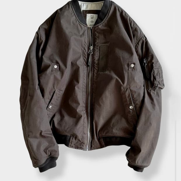 25fw 엔벨로프 노캐스터 ma-1 머드 올리브