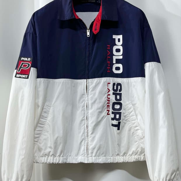 폴로 랄프로렌 lo-life 1992 아이코닉 익스클루시브 베이포트 자켓