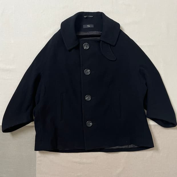 요지야마모토 돌먼슬리브 숏코트 yohji yamamoto Y’s